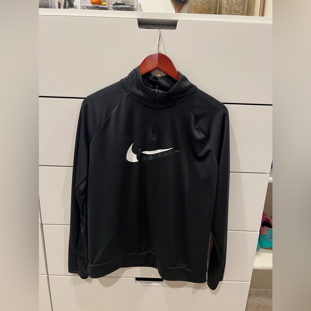 Nike Running black Dri Fit top